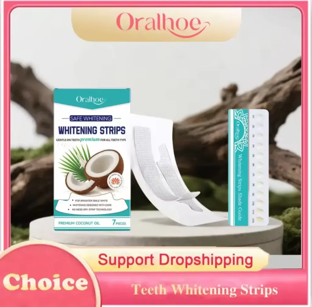 لزقات تبيض الاسنان 