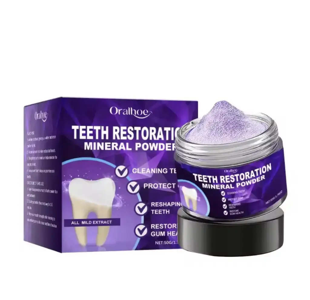 بودره  لتبيض الاسنان 