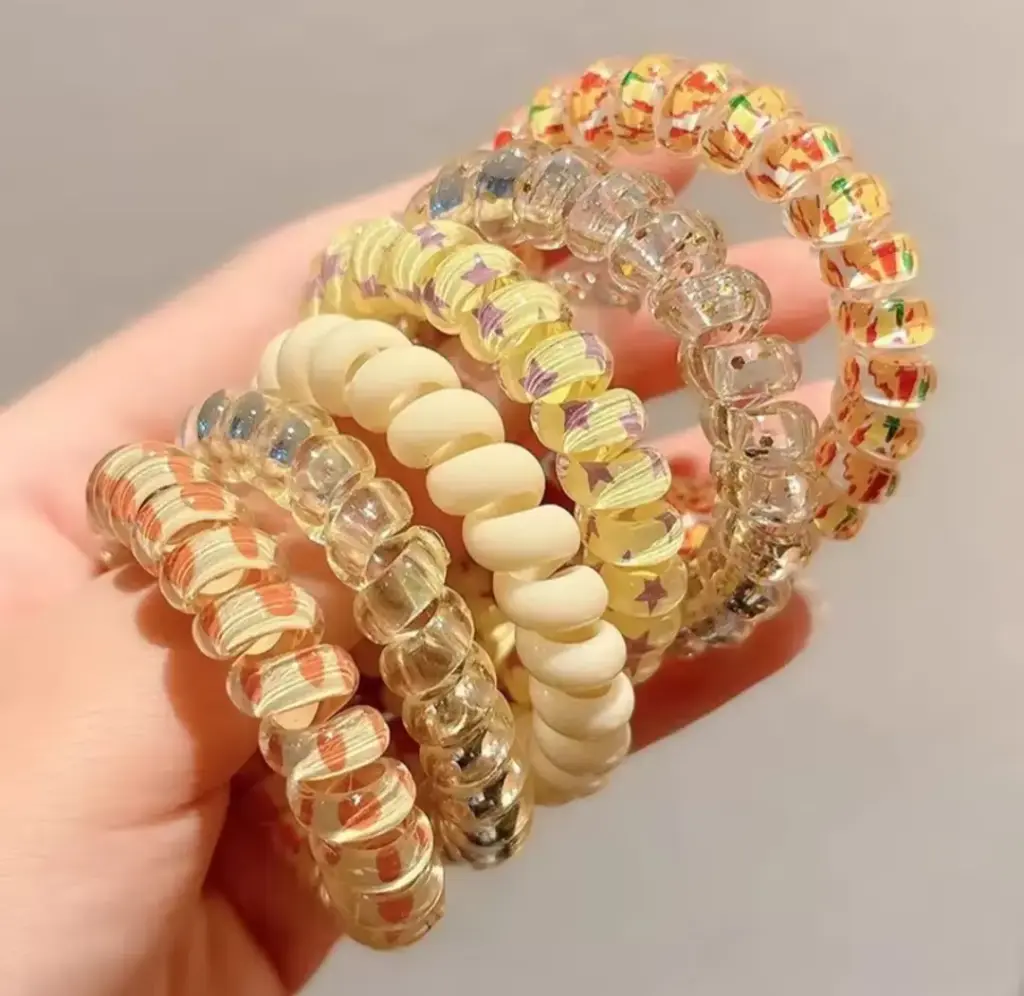 ربطات شعر سليكون