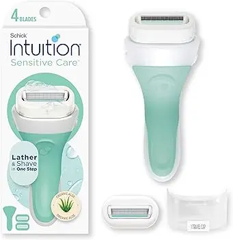 SCHICK SENSITIVE PAKE 1 RAZOR HANDEL +2CARTRIDGES