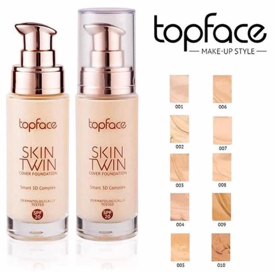 فاونديشن topface SKIN TWIN COVER FOUNDATION